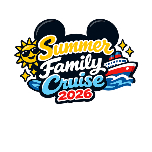 Summer Family Cruise 2026 - Bordered Artwork