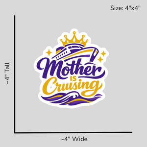 Mother is Cruising - Size Reference Mockup
