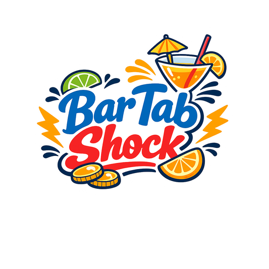Bar Tab Shock - Bordered Artwork