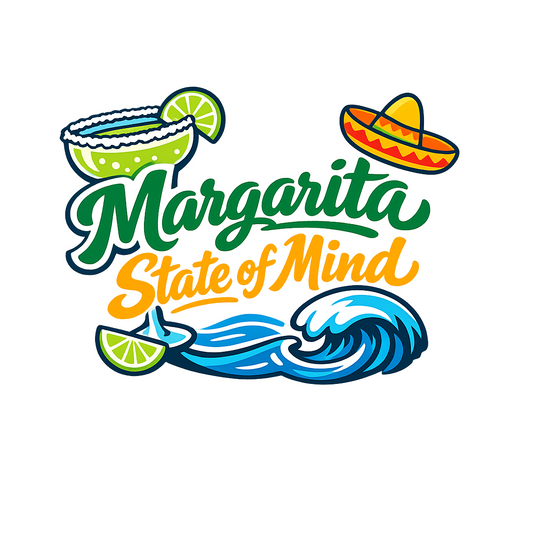 Margarita State of Mind - Bordered Artwork