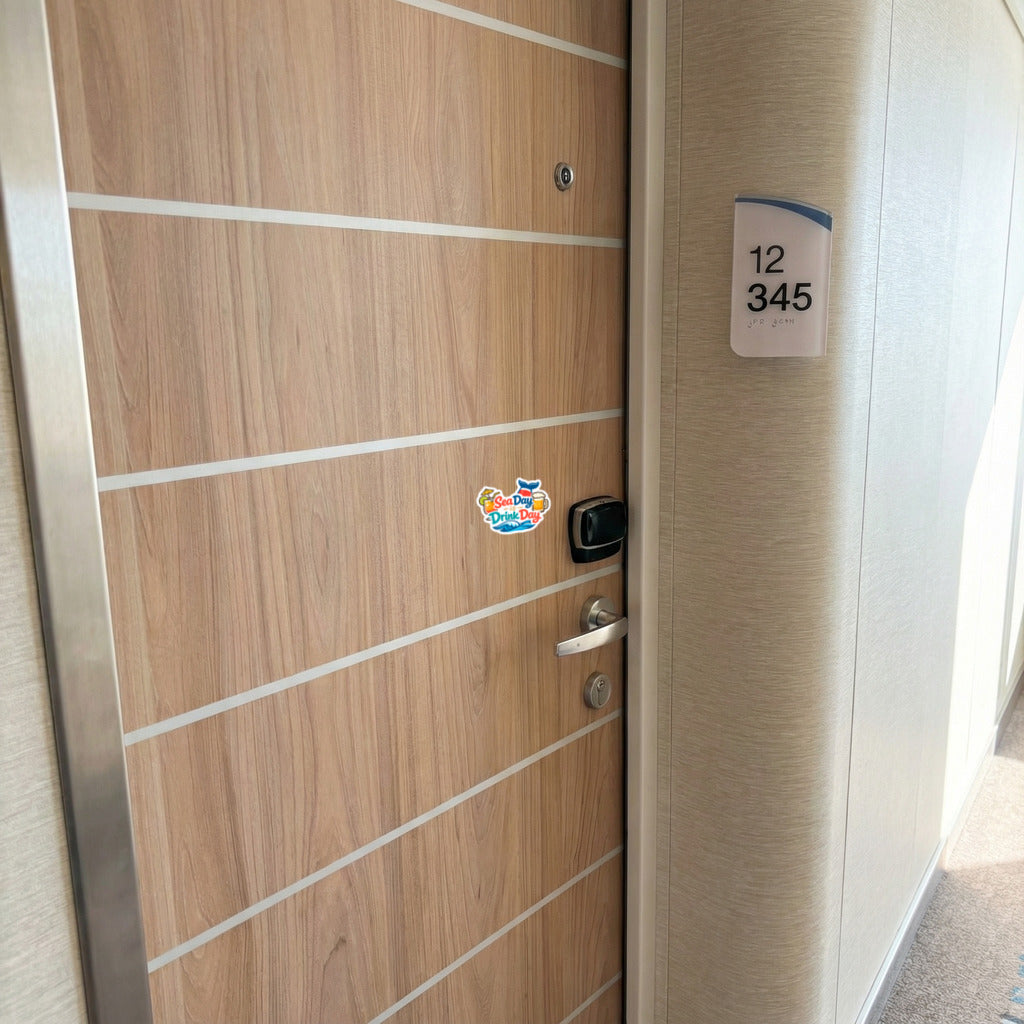 Sea Day is Drink Day - Door Style 2 Mockup