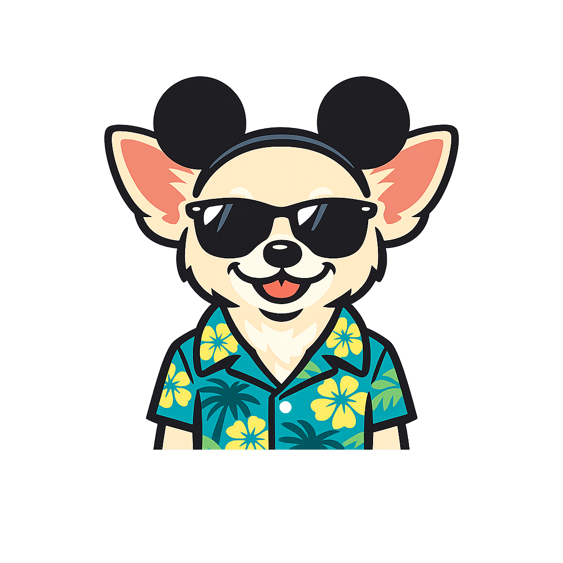 Magic Cream Chihuahua - Bordered Artwork