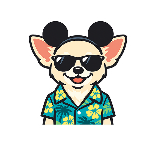 Magic Cream Chihuahua - Bordered Artwork