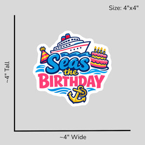 Seas the Birthday - Size Reference Mockup