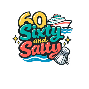 Sixty and Salty - Bordered Artwork