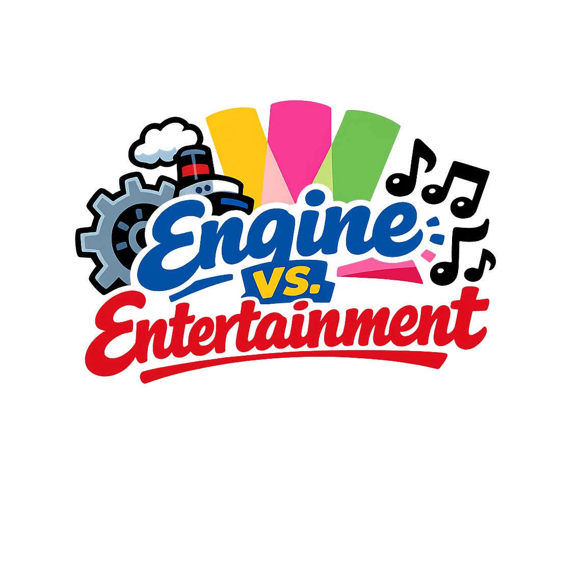 Engine vs Entertainment - Bordered Artwork