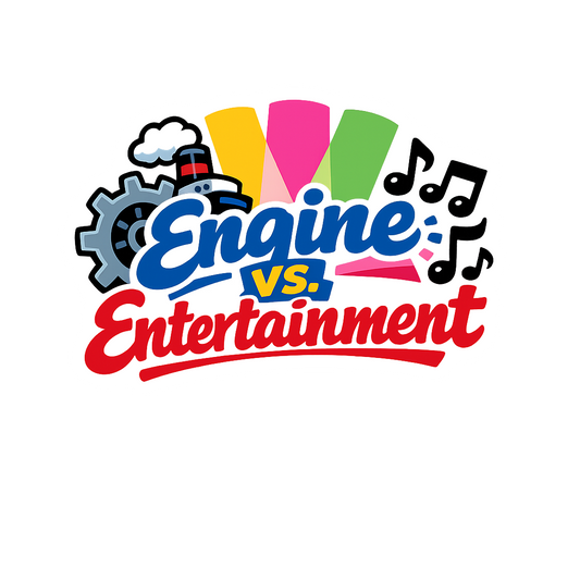 Engine vs Entertainment - Bordered Artwork