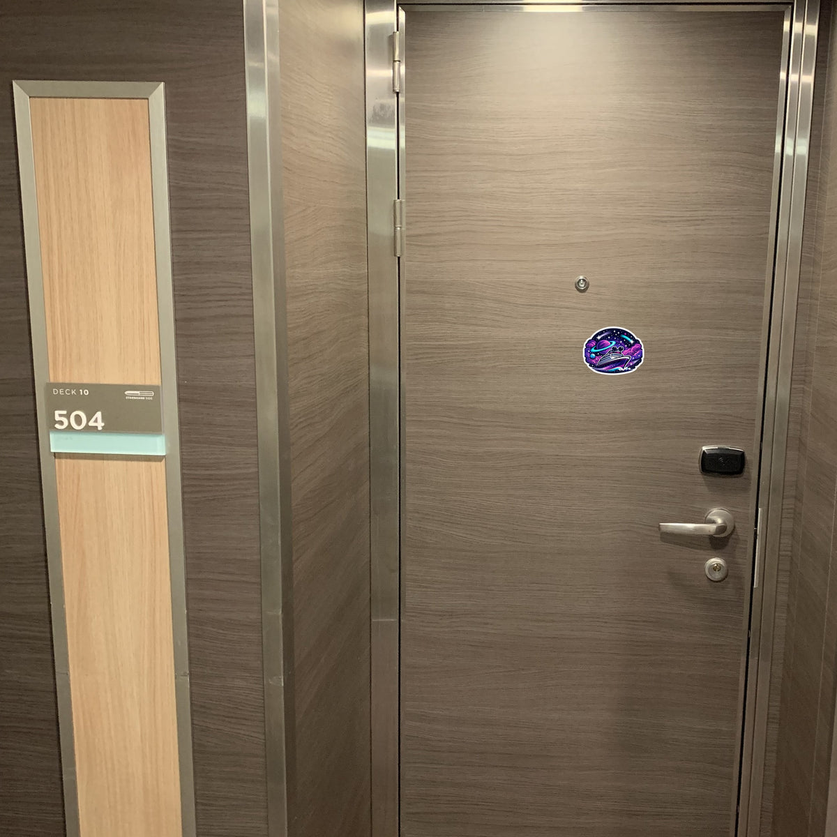 Cosmic Voyage Cruise - Door Style Mockup