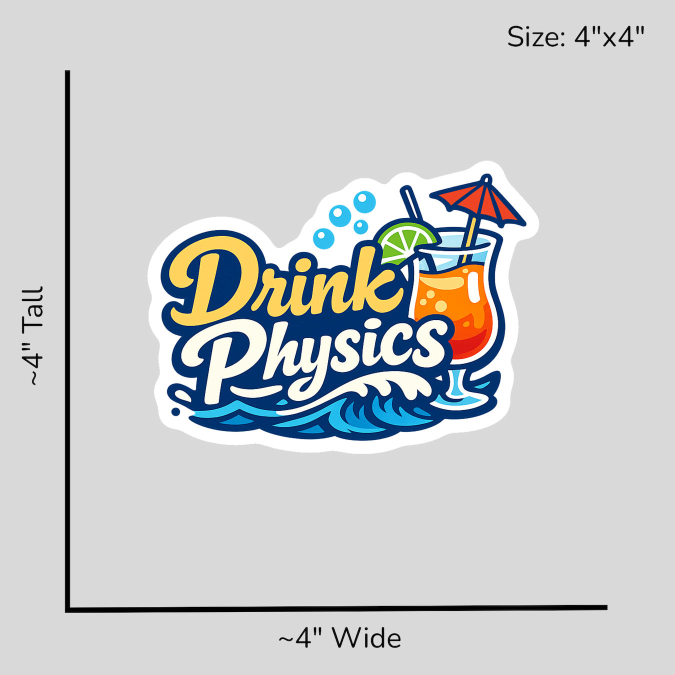 Drink Physics - Size Reference Mockup