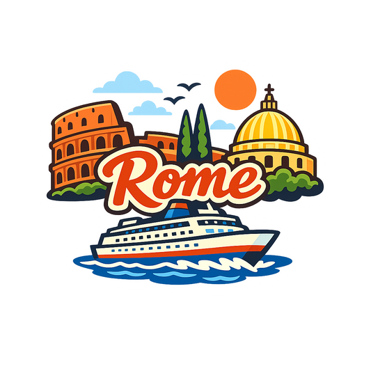 Rome Romance - Bordered Artwork
