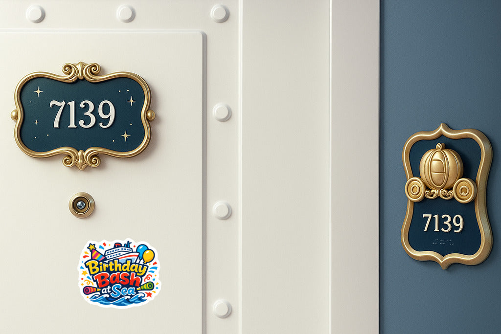 Birthday Bash at Sea - Door Style 2 Mockup