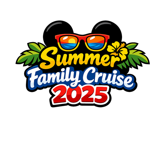 Summer Family Cruise 2025 - Bordered Artwork